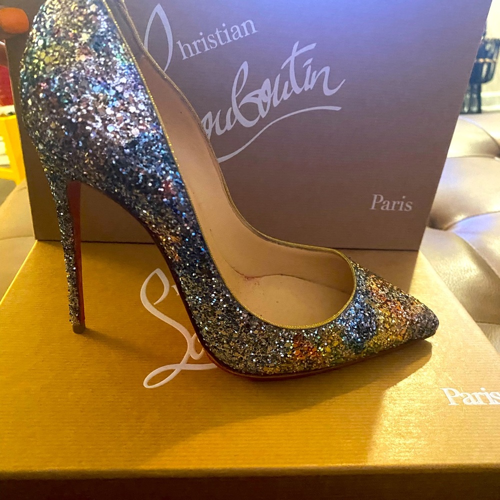 Christian louboutins! Red bottoms…make me an offer